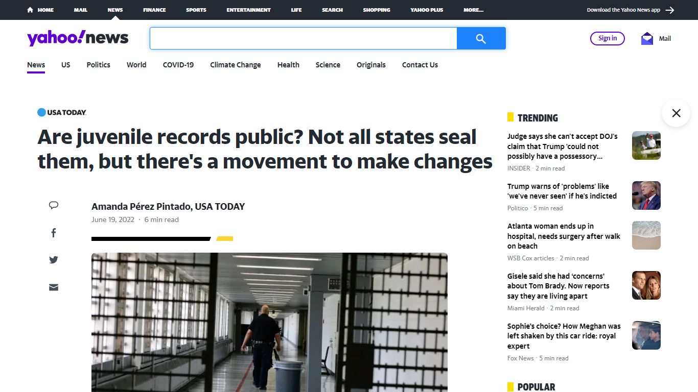 Are juvenile records public? Not all states seal them, but there's a ...